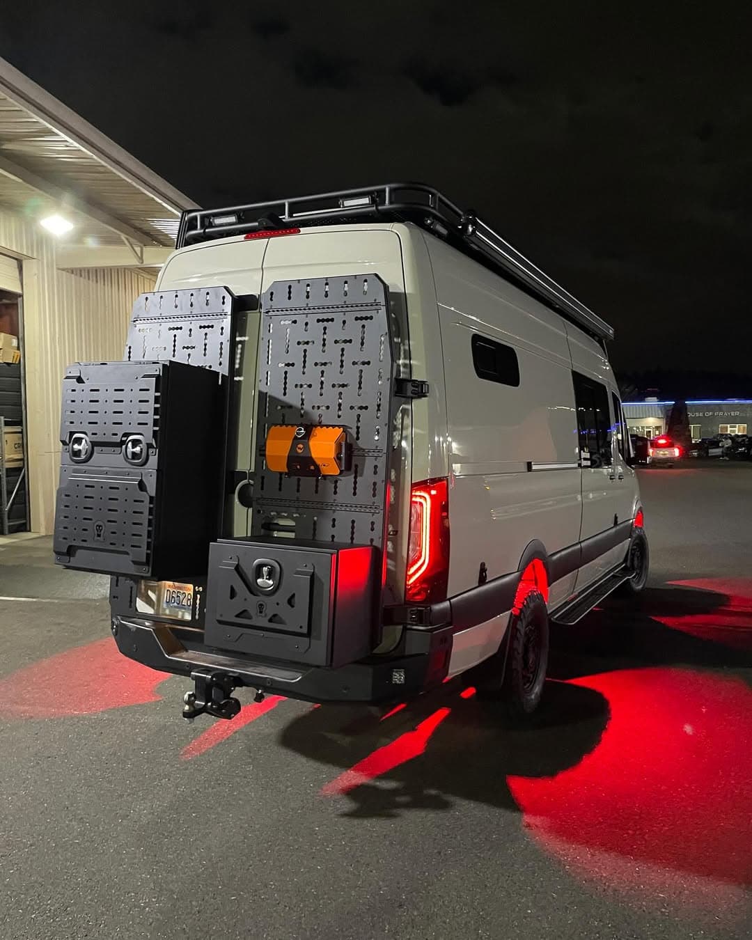 Custom Sprinter van conversion interior